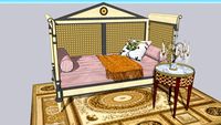 Directoire Period Grecian Style Bed or Daybed, ca. 1795