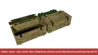 Caisse munition 75mm
