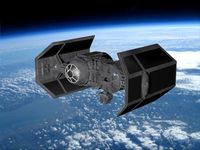 Tie Bomber from Star Wars 3D Model