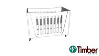 Berço Fiori Timber
