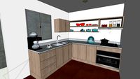 cosina en madera