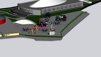 MODELO 3D RECINTO FERIAL TLAXCALA CREARQ