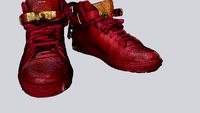 SCARPE BUSCEMI DOLLARO ROSSO