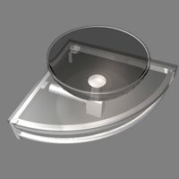 Glass Vessel Sink 002 3D Model