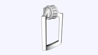 Bijou Astoria Ring Pull 3-1/8 x 1-3/4 Inch by Belwith Keeler