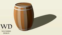 Wood Barrel