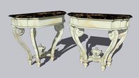 Louis XVI Console Tables, ca. 1780
