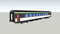 Voiture passagers Corail VU75