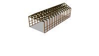 Roof Trusses With Roof