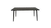 Table à manger Véra – uni Gris Perle Pieds Bruts – 160×80