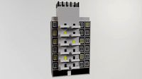 Monolithic multi-storey building