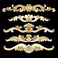Carved Plaster Molding Decoration 025