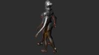 Fused woman