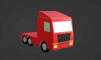 Truck 3D Blender