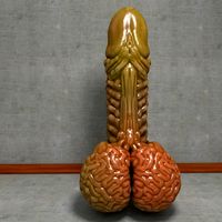 Alien Penis Green 3D Model