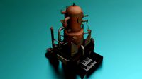 ESPRESSO MACHINE GAME READY 3D MODEL