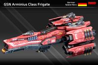 Spaceship GSN Arminius Class Frigate