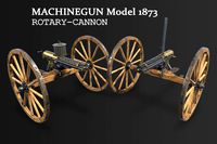 Old Machinegun Model 1873