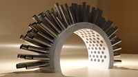 Art object model for exterior