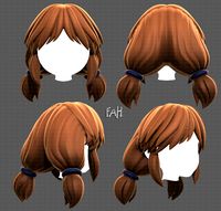 Base Hair for girl V31