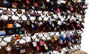 Padlocks on Pier 39 San Francisco