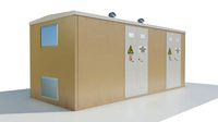 Prefabricated electrical substation