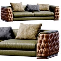 Leather Sofa Plaza By ASNAGHI (334855)