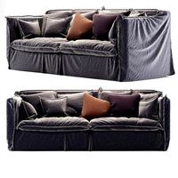 Old gray sofa (334710)