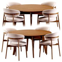 Oleandro chair with table (334610)