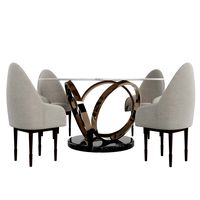 Cassie Marble Dining Table (334539)