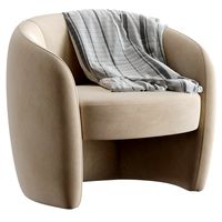 Kearney Wide Tufted Barrel Chair (333828)