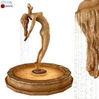 Girl Statue Fountain (Water Feature) (333469)