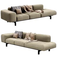 Modulny Divan Largo Velvet sofa  (332705)