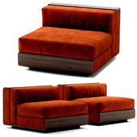 ACERBIS LIFE sectional velvet sofa (332605)