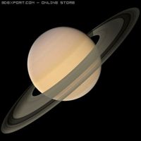 Saturn 3D Model