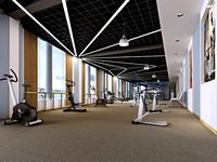 Gym space 06 3D Model