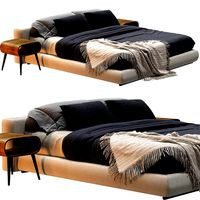 Flexform Groundpiece Bed (331884)