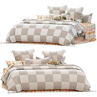 Adairs Hallie White Chenille Quilt Cover bed (331003)