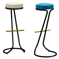 Set Of Four Gastone Rinaldi Barstools Italy (330508)