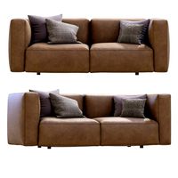 Leather Sofa Prostoria Match (335132)