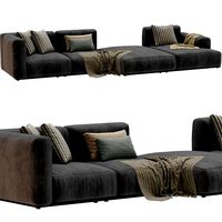 Cassina Mex Cube 3 Seats Sofa (330366)