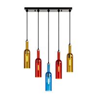 Colan 5 Light Kitchen Island Cylinder Pendant chandelier  (330311)