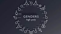 GENDERS 20 types high poly KITBASH (330199)