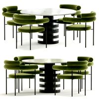 Dining Set Portia by Nuevo (330082)