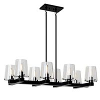 8 Light Kitchen Island Linear Pendant (330003)