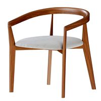 Cullen Shiitake Oceana Round Back Dining Chair (329783)
