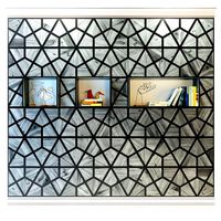 Wooden panel and shelf  (329569)