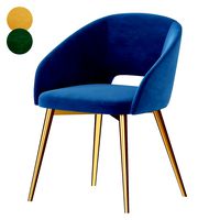 Baxton Studio Dining Chairs Navy Blue (329504)