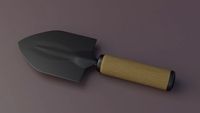 Garden shovel 3D Model