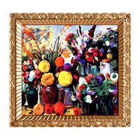 Framed painting Yerevan flowers 1957 Martiros Saryan (328514)